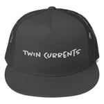 Twin Currents Flat Back Hat