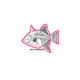 Trigger Fish Sticker
